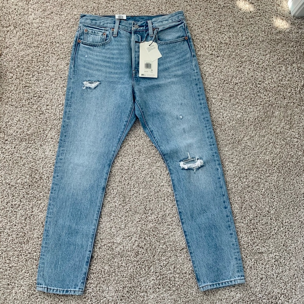 Sold! Levi’s 501 Icon Button Fly High Rise Premium Jean - Picture 5 of 8